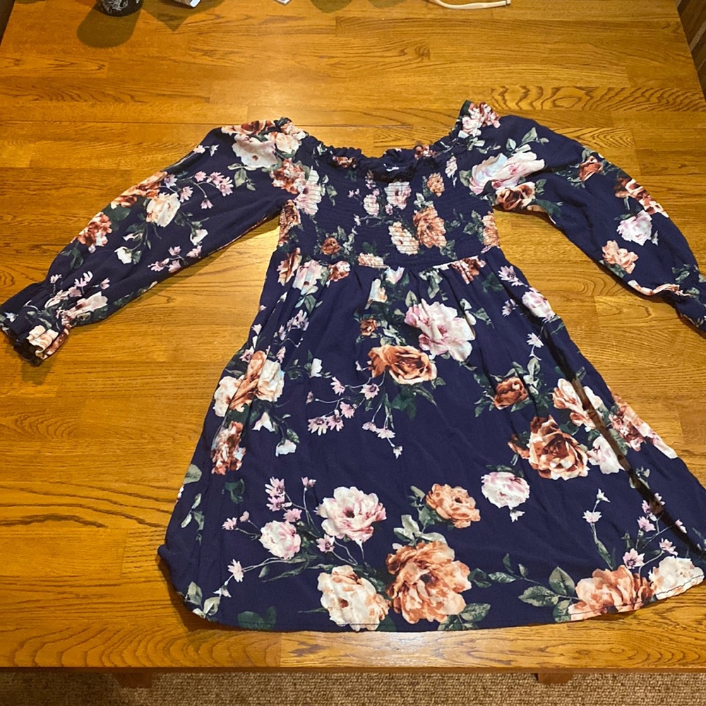 Floral midi dress